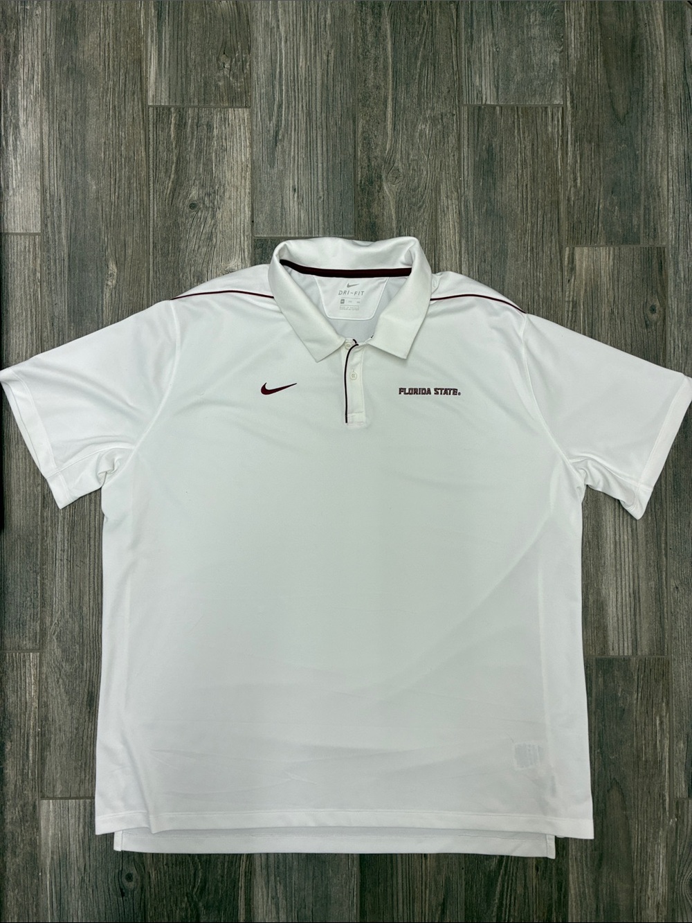 Nike~Dri-Fit~Florida State University~Men's Polo/Golf Shirt~Size 3XL~EUC!